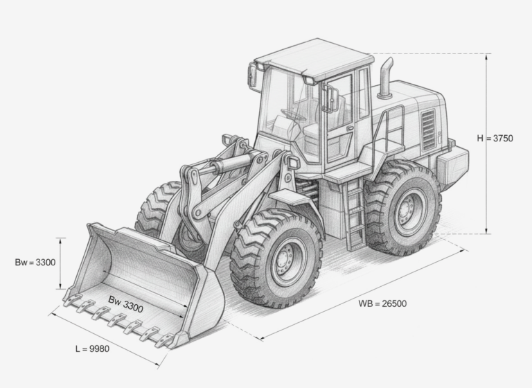 Фронтальные погрузчики