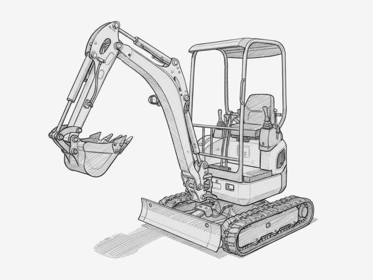 Миниэкскаваторы