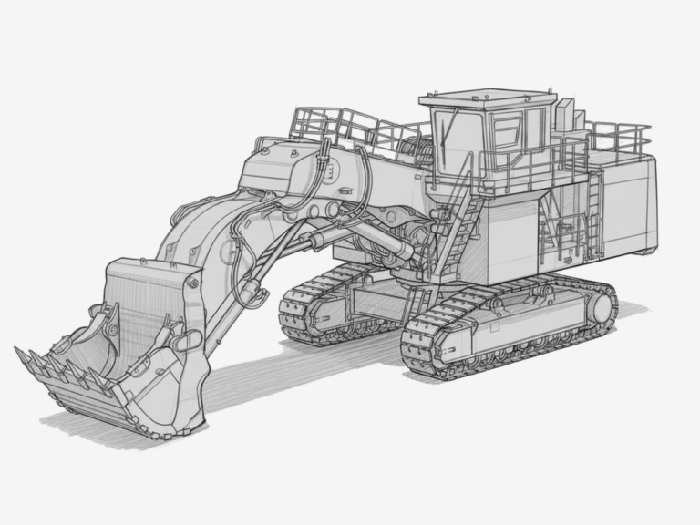 Большие/Карьерные экскаваторы