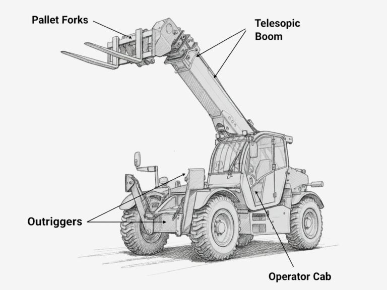 Телескопические погрузчики
